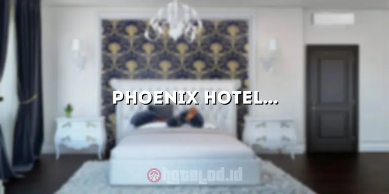 Phoenix Hotel Jogja: Penginapan Mewah di Tengah Kota Yogyakarta