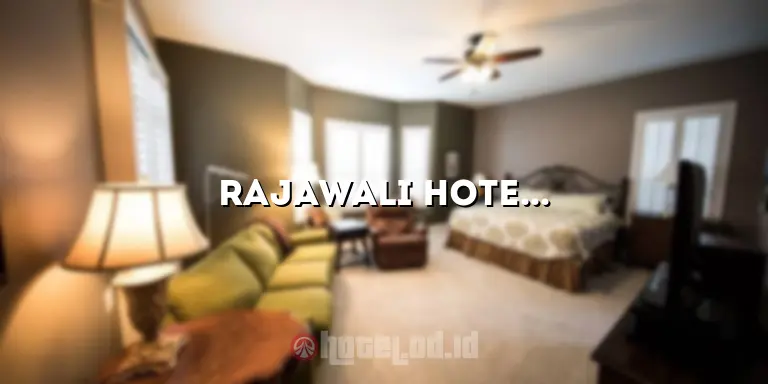 Rajawali Hotel: Keindahan dan Kenyamanan di Tengah Kota