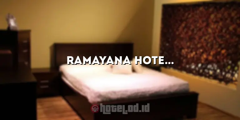 Ramayana Hotel Situbondo: Menikmati Pengalaman Menginap yang Tak Terlupakan