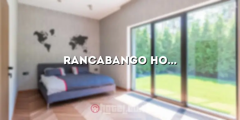 Rancabango Hotel and Resort: Tempat Impian untuk Liburan Anda