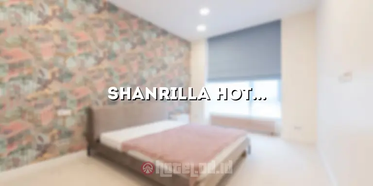Shanrilla Hotel Tasikmalaya: Penginapan Mewah di Tengah Kota