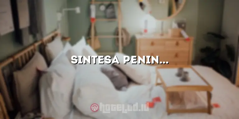 Sintesa Peninsula Hotel Manado: Surga Tersembunyi di Utara Sulawesi