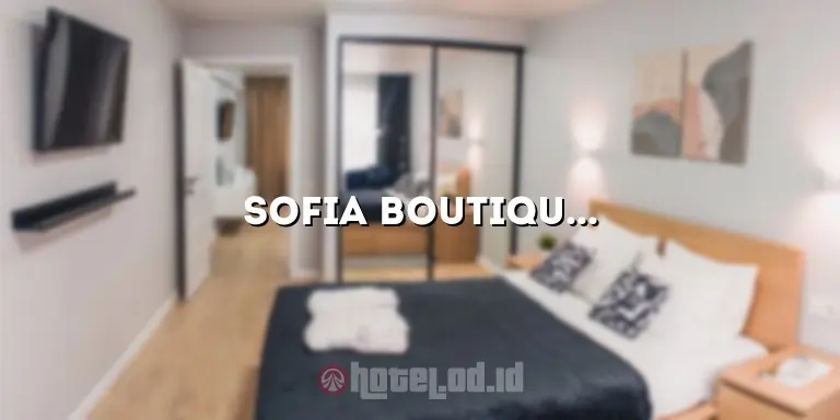 Sofia Boutique Hotel Yogyakarta: Penginapan Mewah dengan Nuansa Tradisional