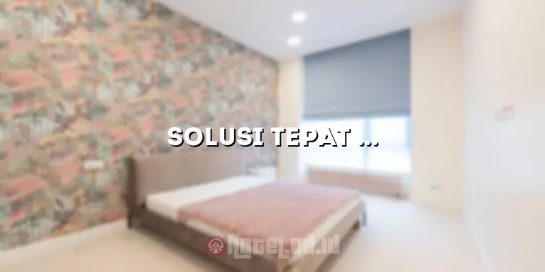 Solusi Tepat untuk Kebutuhan Jahit Anda: Sewing Kit Hotel