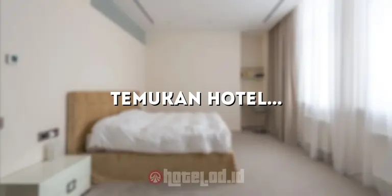 Temukan Hotel Terdekat Taman Safari untuk Pengalaman Liburan yang Tak Terlupakan