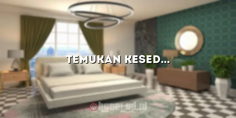Temukan Kesederhanaan dan Kenyamanan di Simple Inn Hotel