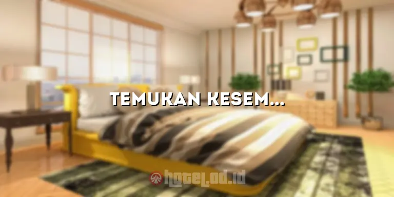 Temukan Kesempurnaan Menginap di Koslo Hotel Yogyakarta