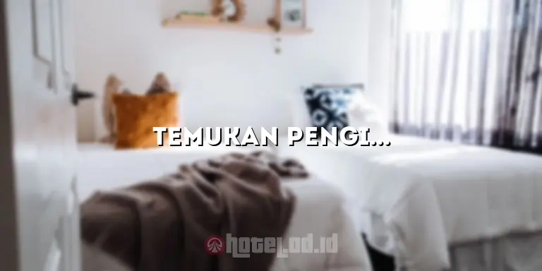 Temukan Penginapan Terbaik di Hotel Bandar Narita Solo
