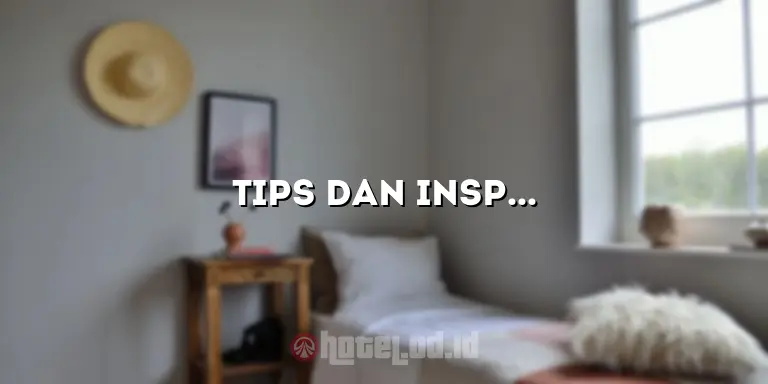 Tips dan Inspirasi Dekorasi Kamar Hotel Ulang Tahun yang Memukau