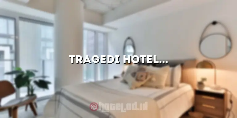 Tragedi Hotel Yamato: Kenangan Kelam yang Tak Terlupakan