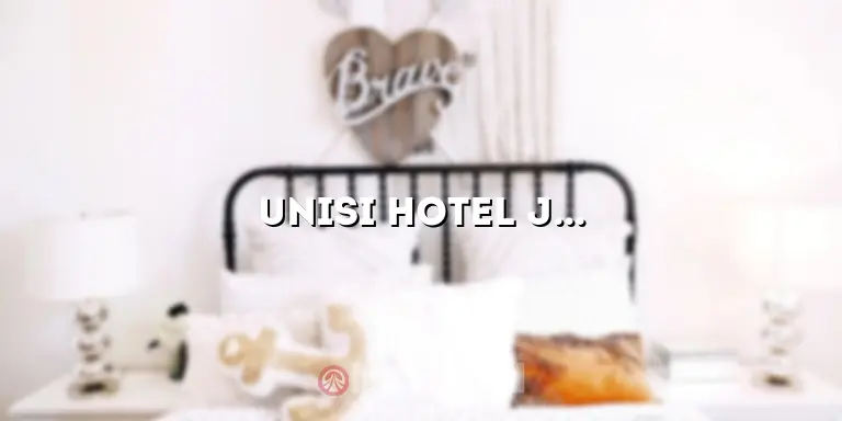 Unisi Hotel Jogja: Penginapan Nyaman dan Terjangkau di Tengah Kota Jogja