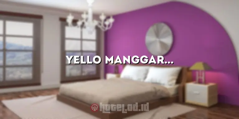 Yello Manggarai Hotel: Penginapan Modern di Tengah Kota Jakarta