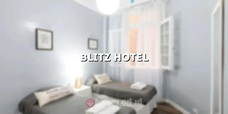 blitz hotel