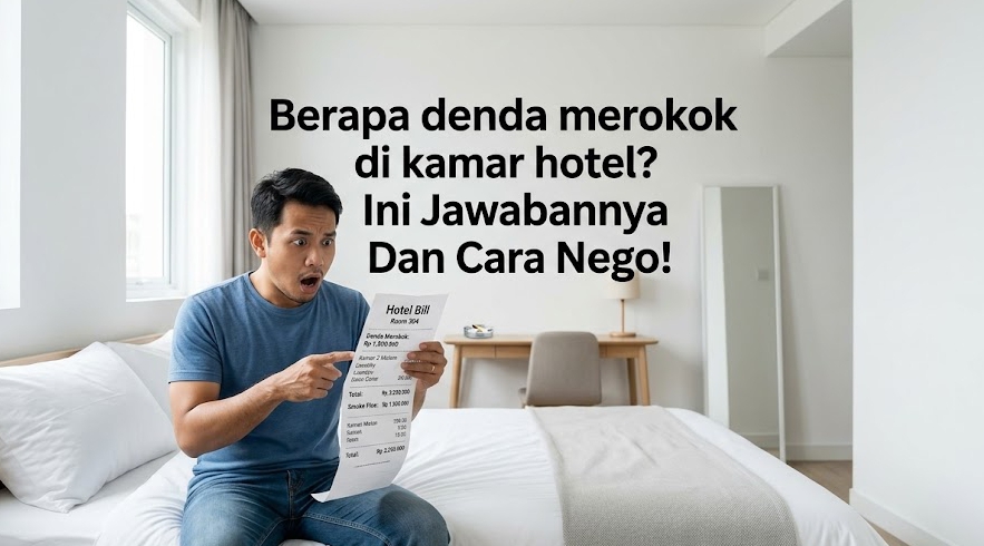Memahami aturan ketat larangan merokok di hotel agar tidak kena tagihan tambahan yang mahal.