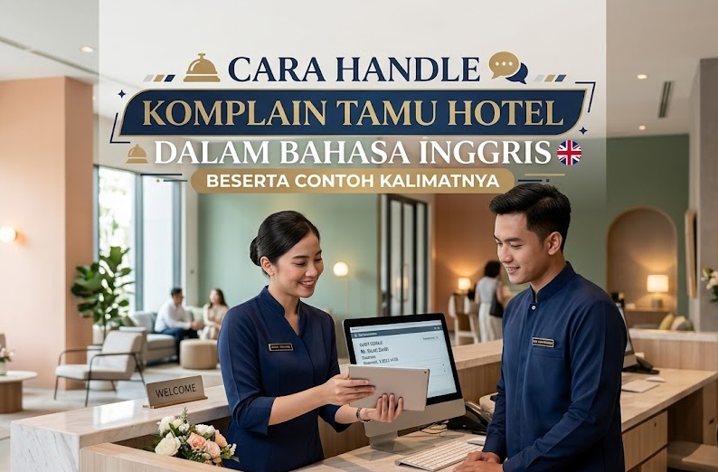 Pelajari Cara menangani komplain tamu hotel dalam Bahasa Inggris dan bahasa lokal secara efektif.