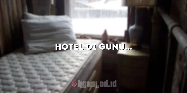 hotel di gunung kidul dekat pantai