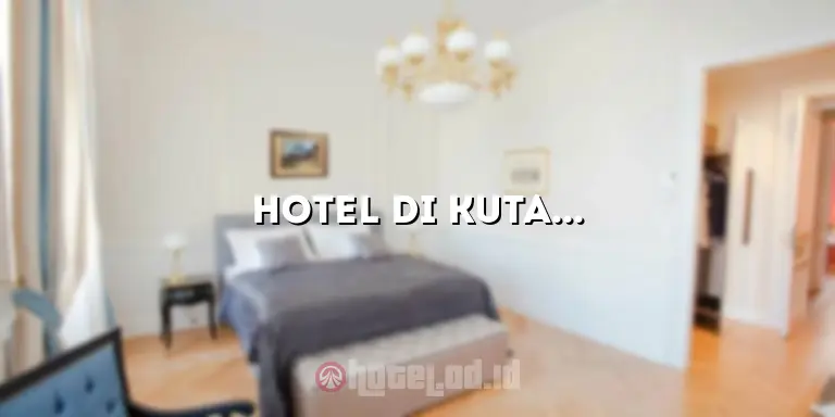 hotel di kuta lombok