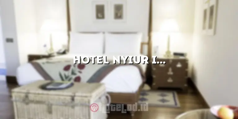 hotel nyiur indah