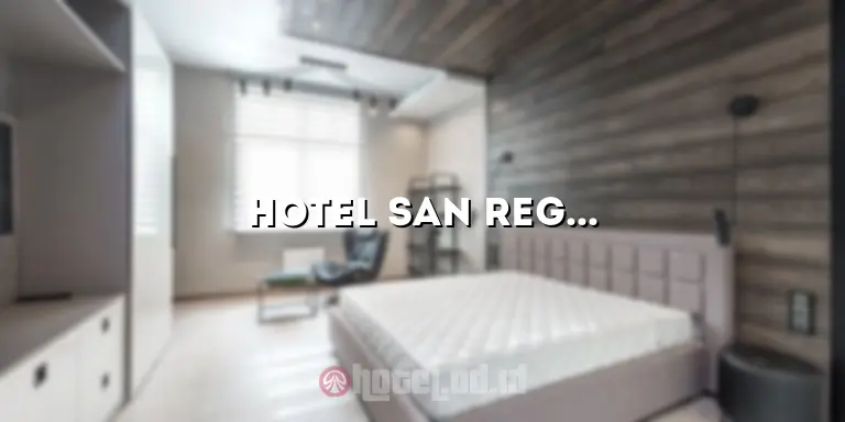 hotel san regis