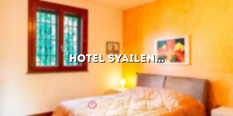 hotel syailendra yogyakarta