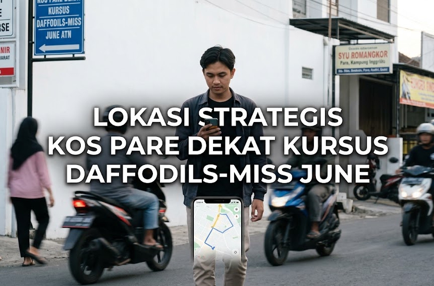 Menemukan lokasi kos pare kampung inggris yang sangat dekat dengan lembaga pendidikan ternama.